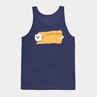 Funny purrito taco cat Tank Top